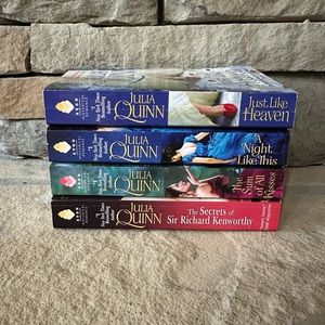 Lot of 4 Julia Quinn books. Complete Smythe-Smith series.